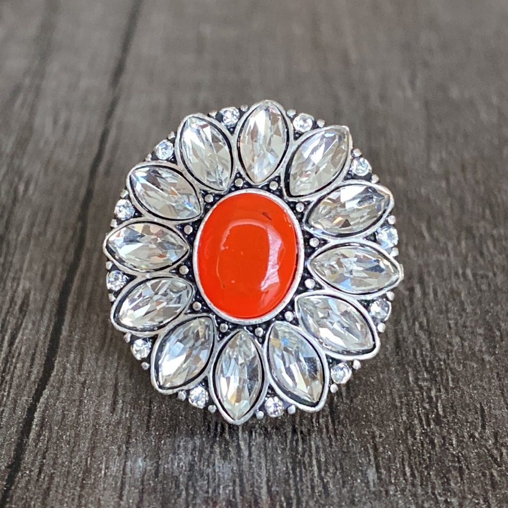 CLUB MONACO|SILVER STATEMENT RING